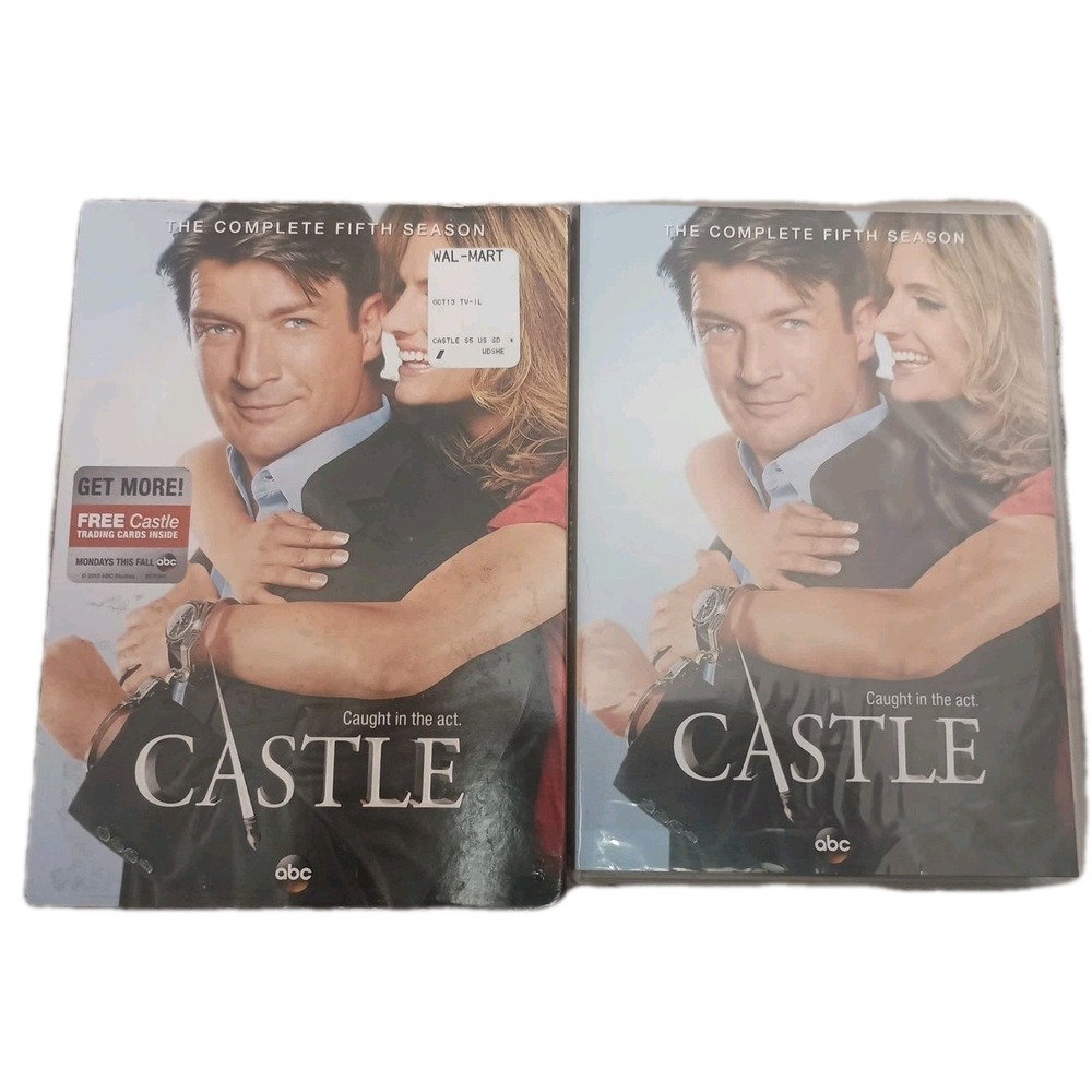Castle The Complete Fifth Season DVD 2012 ABC Studios TV Crime Series Box Set